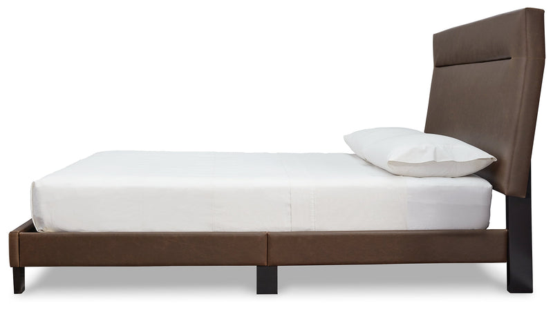 Adelloni Brown King Upholstered Bed