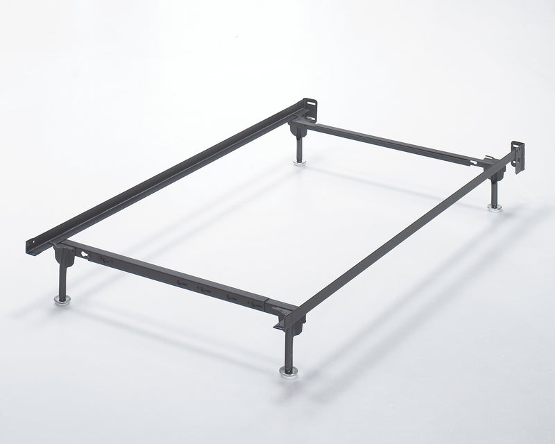 Frames And Rails Metallic Twin Full Bolt On Bed Frame