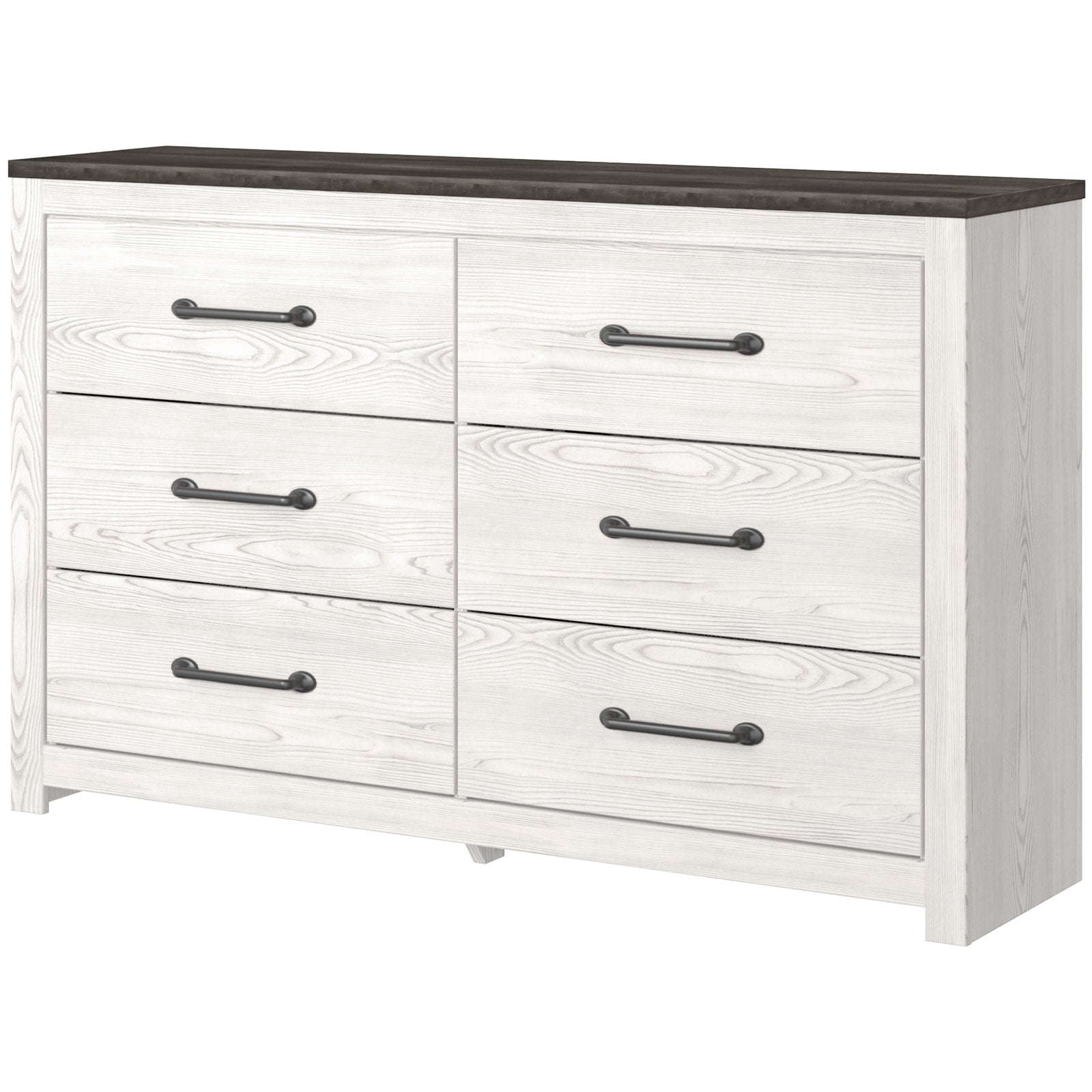 Gerridan White Gray Dresser