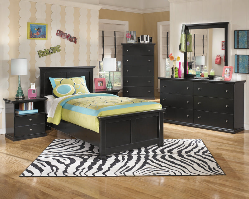 Maribel Black Chest Of Drawers