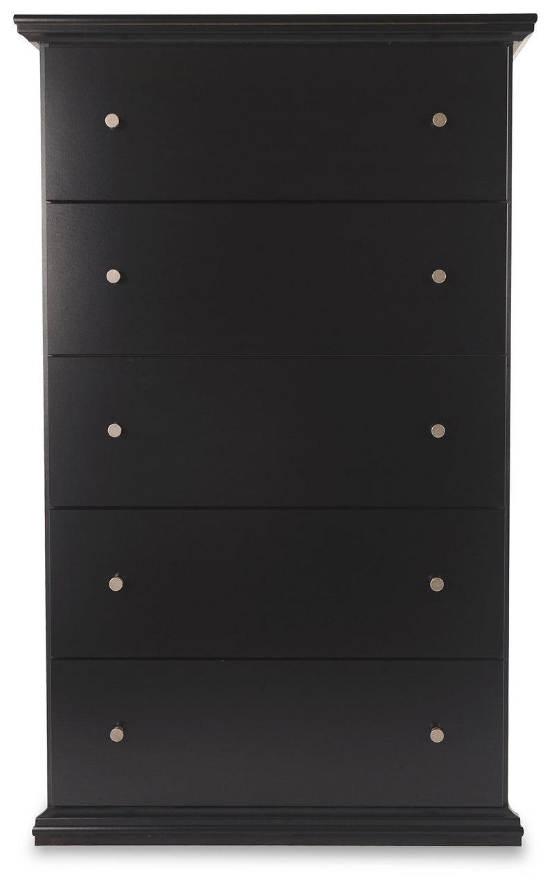 Maribel Black Chest Of Drawers