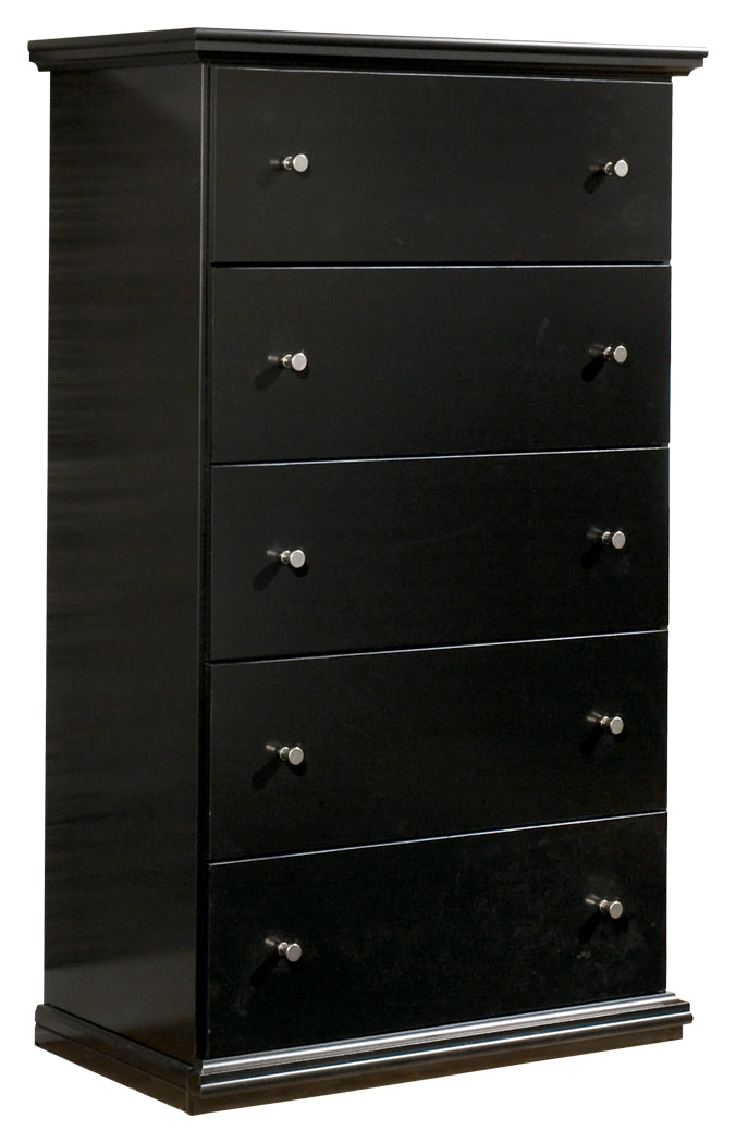 Maribel Black Chest Of Drawers