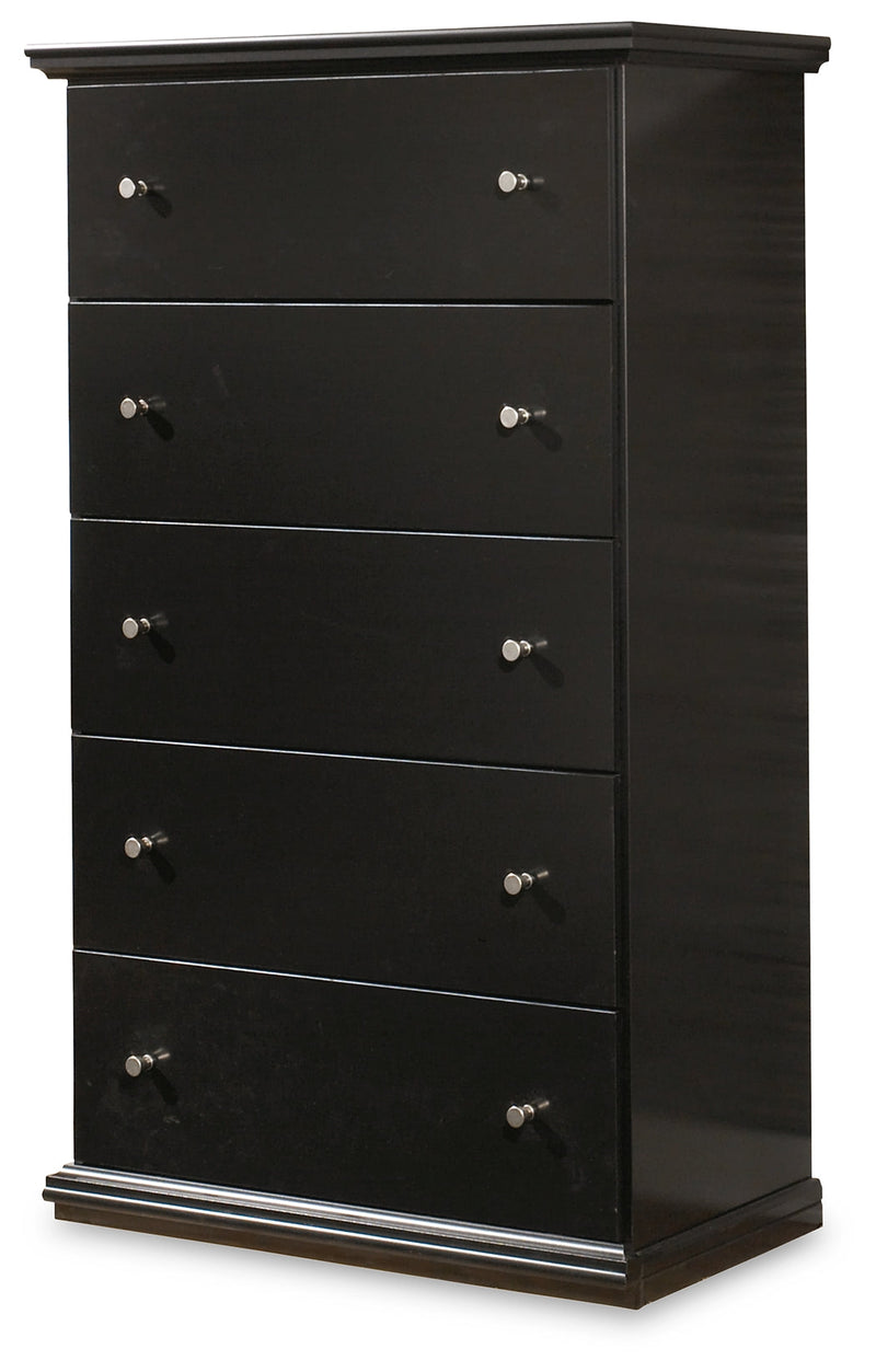 Maribel Black Chest Of Drawers