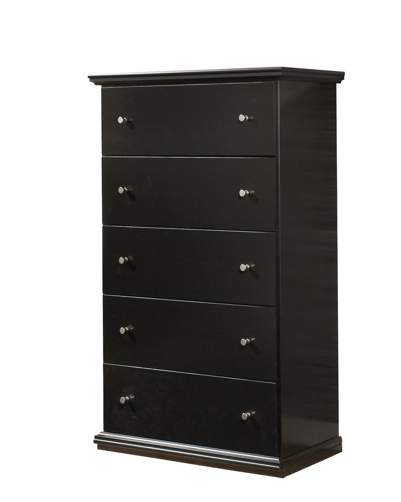 Maribel Black Chest Of Drawers