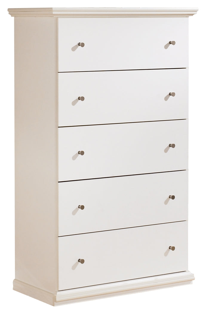 Bostwick Shoals White Chest Of Drawers