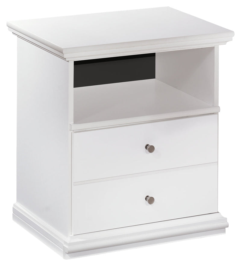 Bostwick Shoals White Nightstand