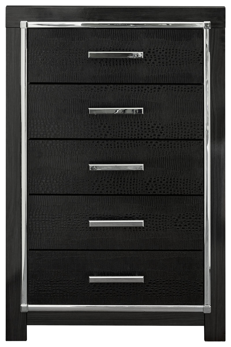 Kaydell Black Chest Of Drawers