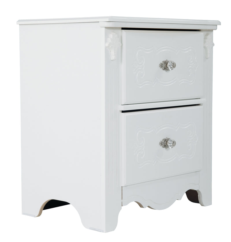 Exquisite White Nightstand