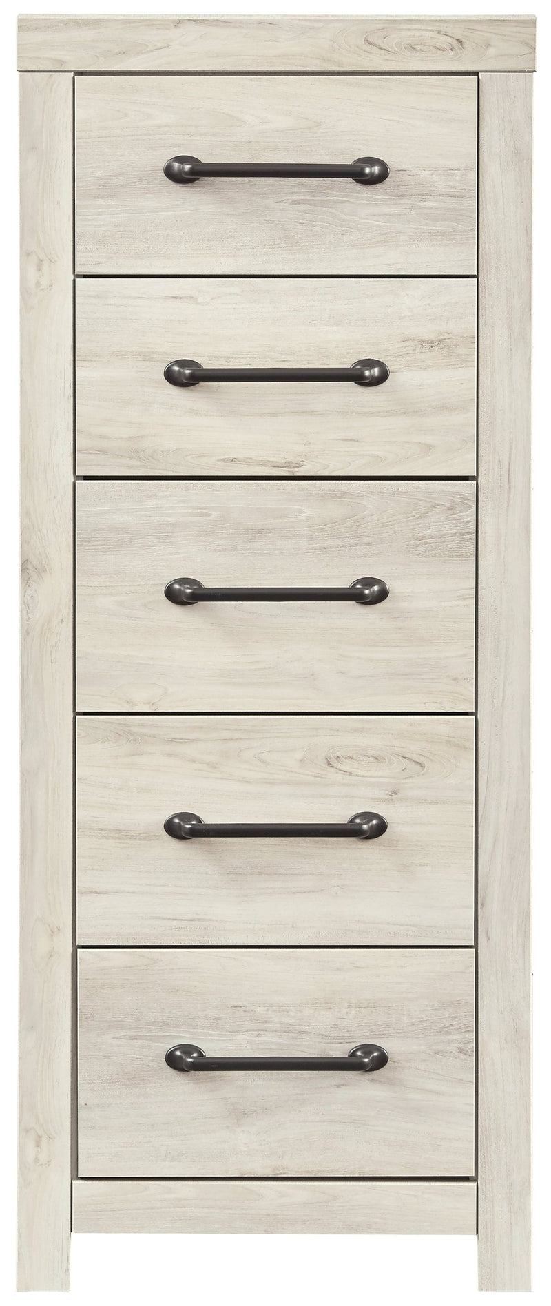 Cambeck Whitewash Narrow Chest Of Drawers