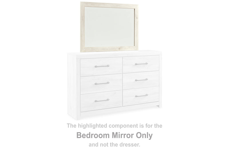 Cambeck Whitewash Bedroom Mirror