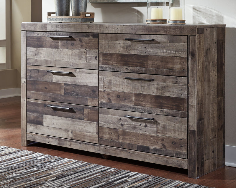 Derekson Multi Gray Dresser