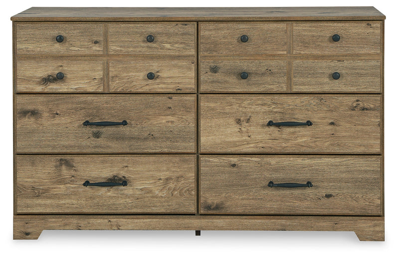 Shurlee Light Brown Dresser