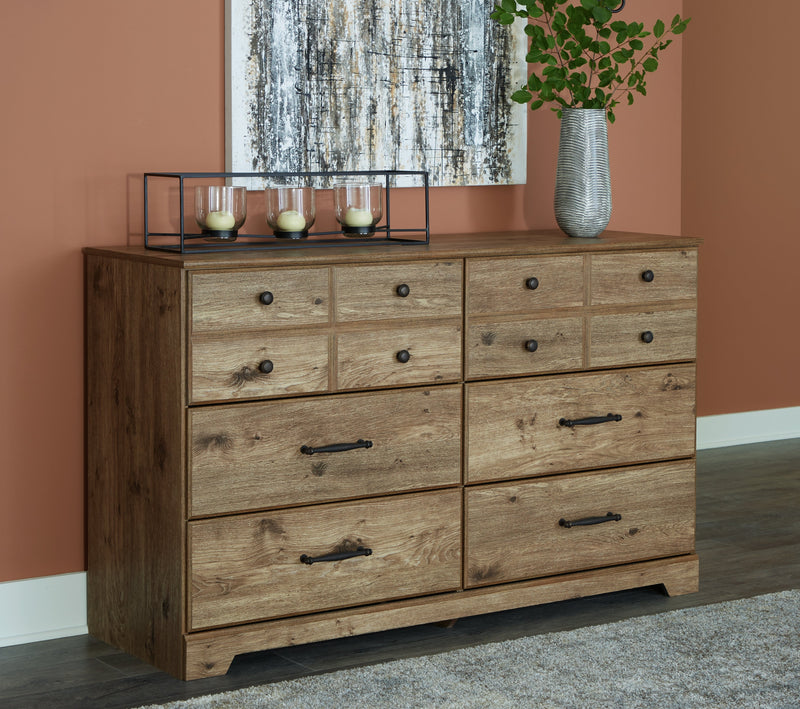 Shurlee Light Brown Dresser