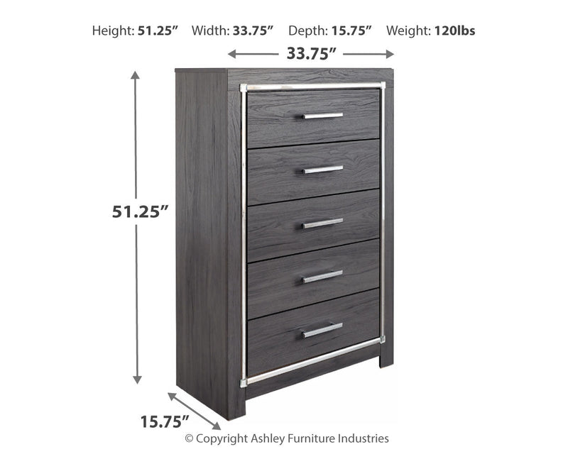 Lodanna Gray Chest Of Drawers