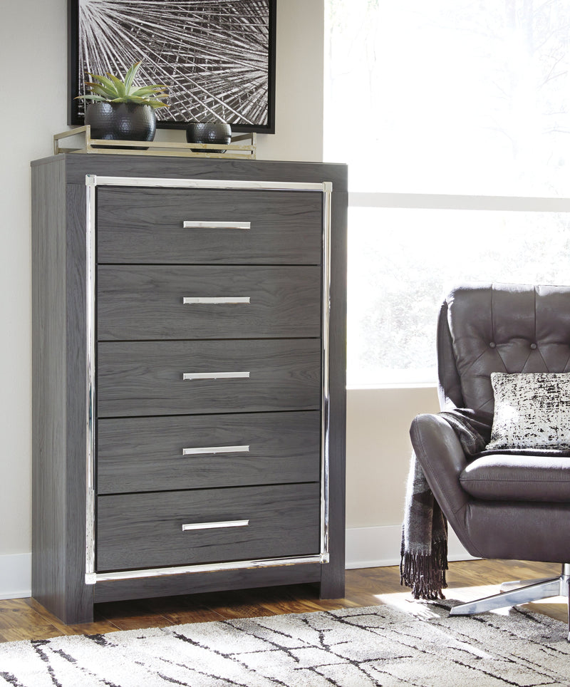 Lodanna Gray Chest Of Drawers