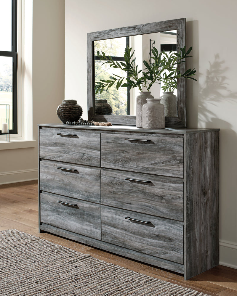 Baystorm Gray Dresser And Mirror