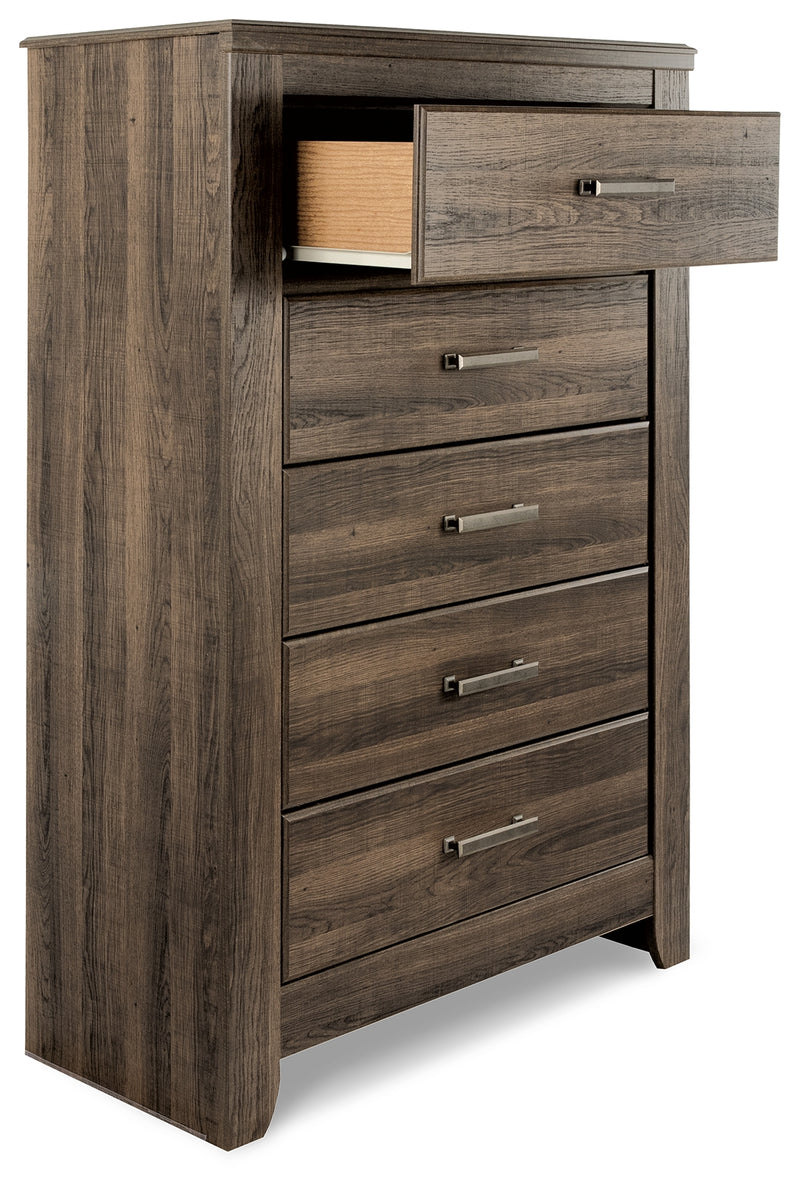 Juararo Dark Brown Chest Of Drawers