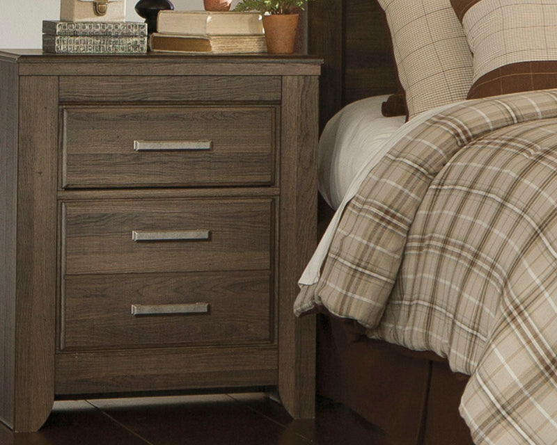 Juararo Dark Brown Nightstand