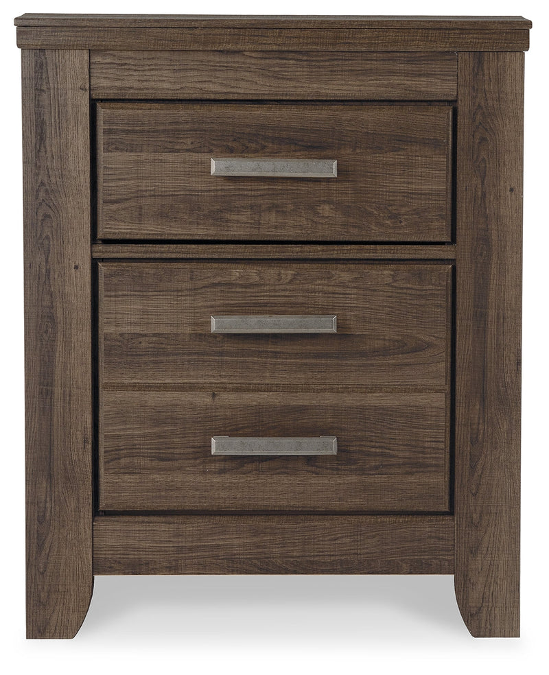 Juararo Dark Brown Nightstand