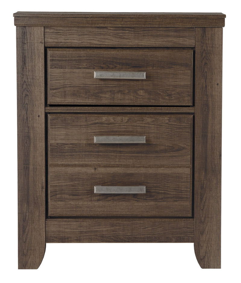 Juararo Dark Brown Nightstand