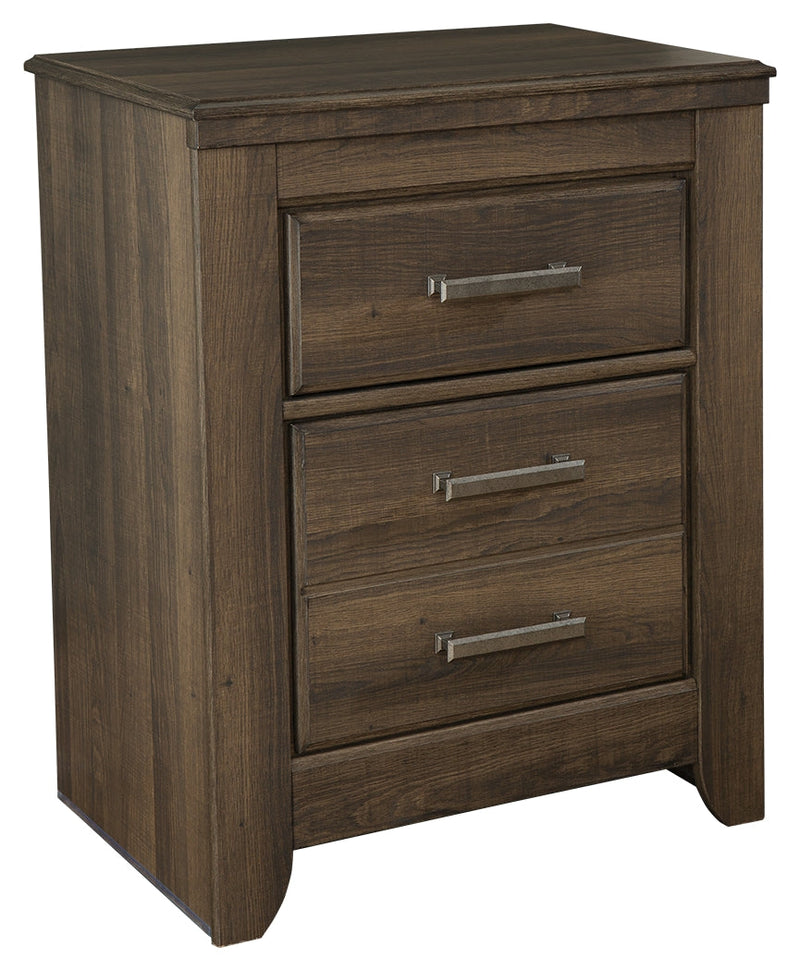 Juararo Dark Brown Nightstand