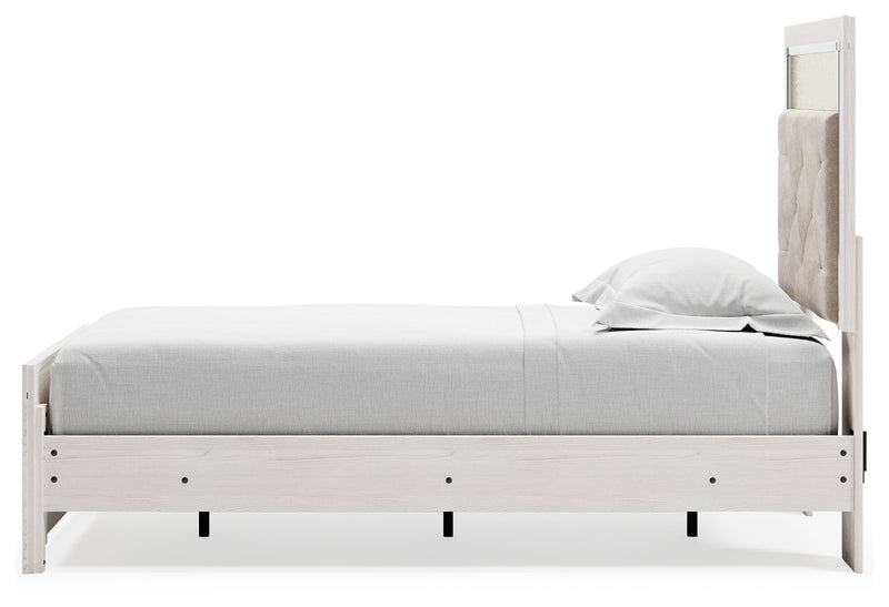 Altyra White Twin Panel Bed