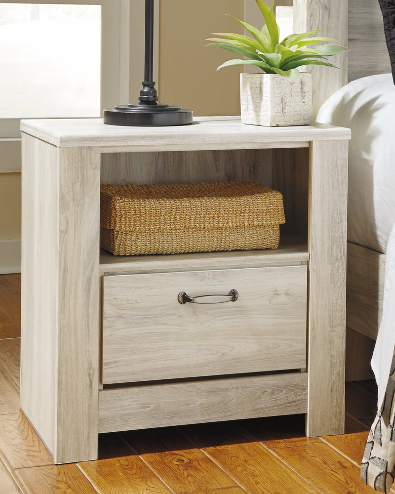 Bellaby Whitewash Nightstand