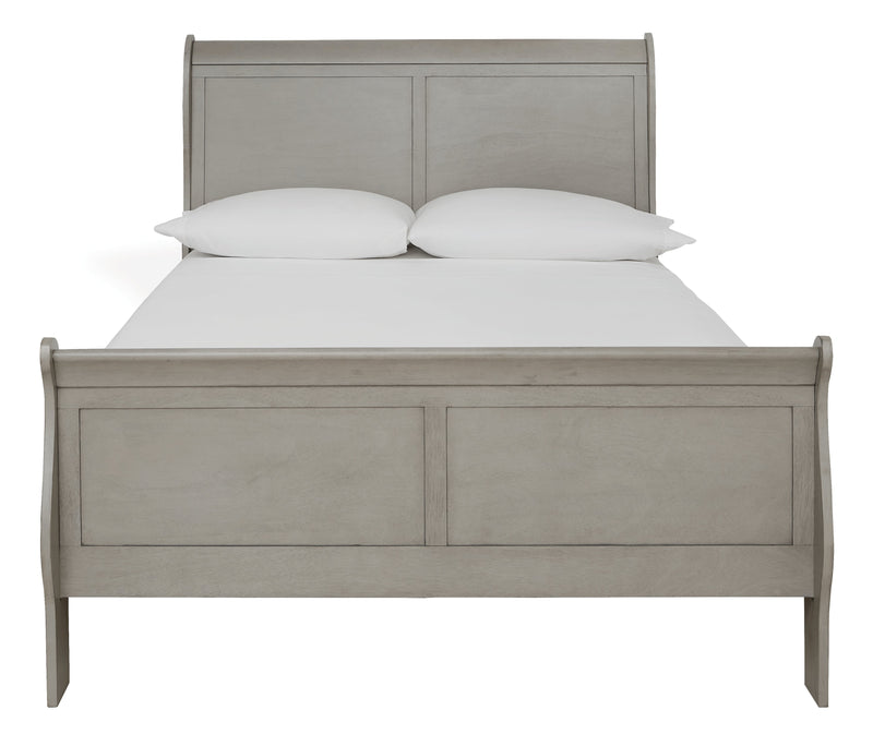 Kordasky Gray Full Sleigh Bed