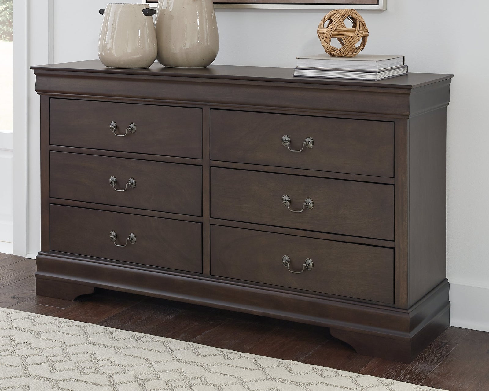 Leewarden Dark Brown Dresser