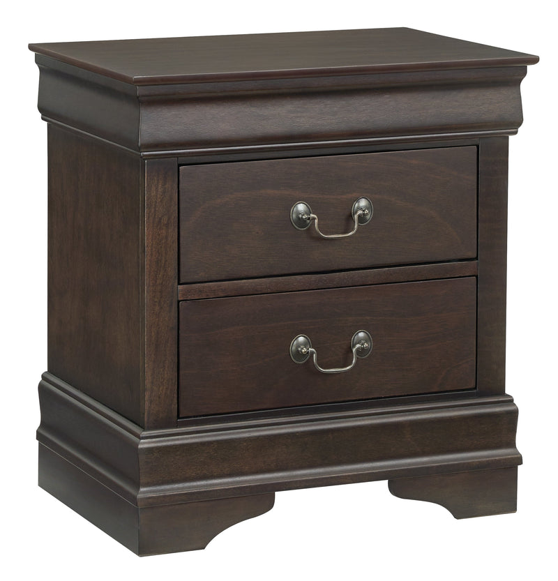 Leewarden Dark Brown Nightstand