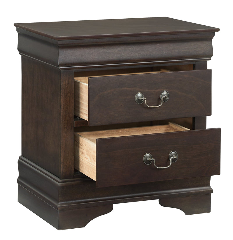 Leewarden Dark Brown Nightstand