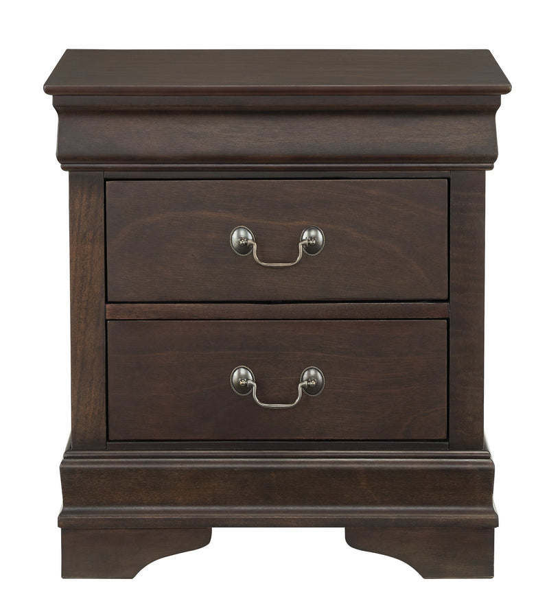 Leewarden Dark Brown Nightstand