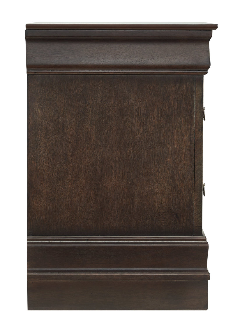 Leewarden Dark Brown Nightstand