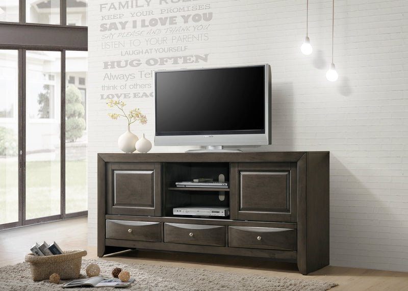 Emily Chest Grey 5 Drawers