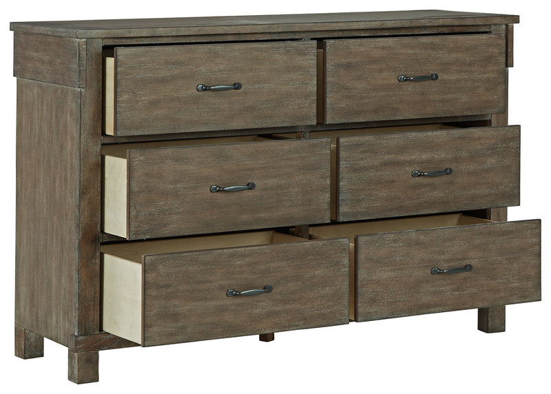 Shamryn Grayish Brown Dresser