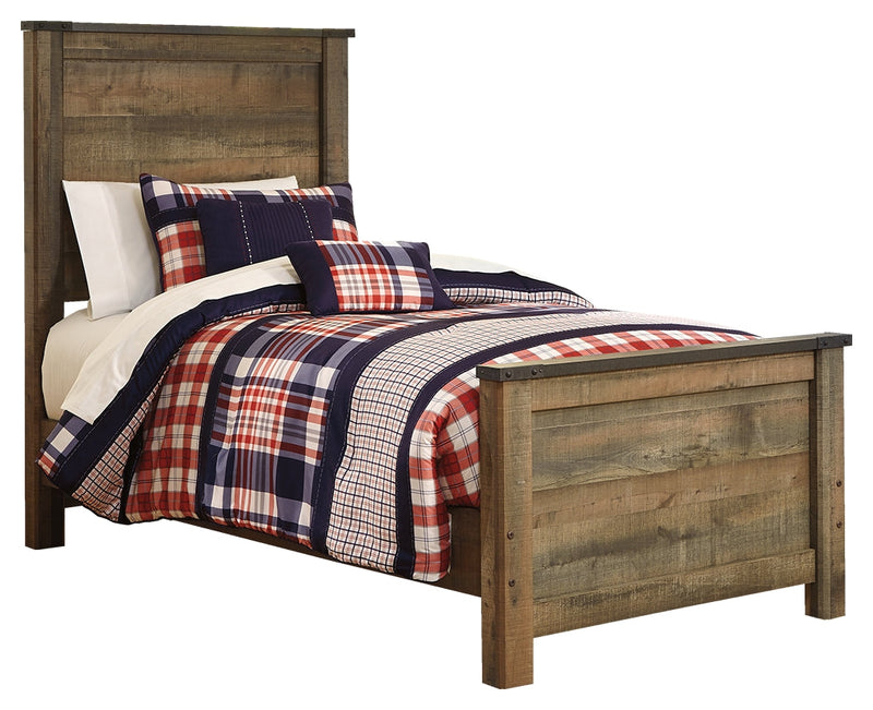 Trinell Brown Twin Panel Bed