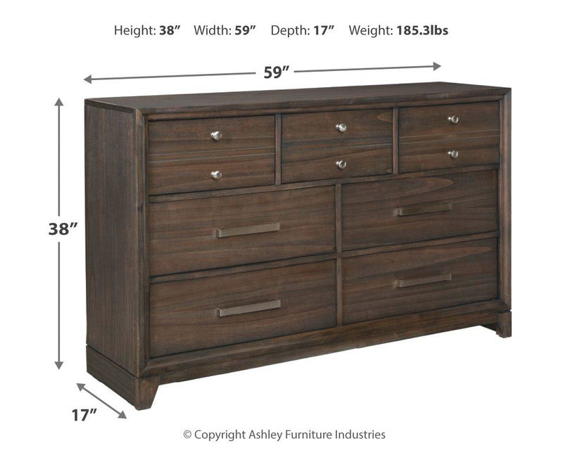 Brueban Brown Dresser