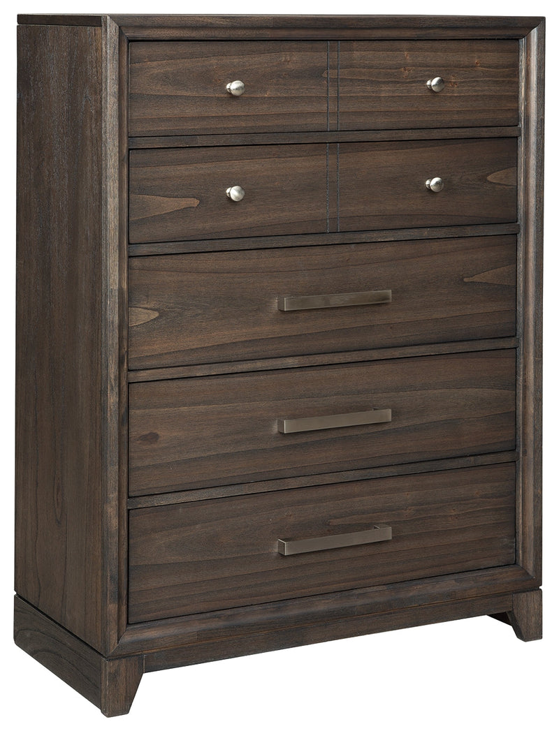 Brueban Brown Chest Of Drawers