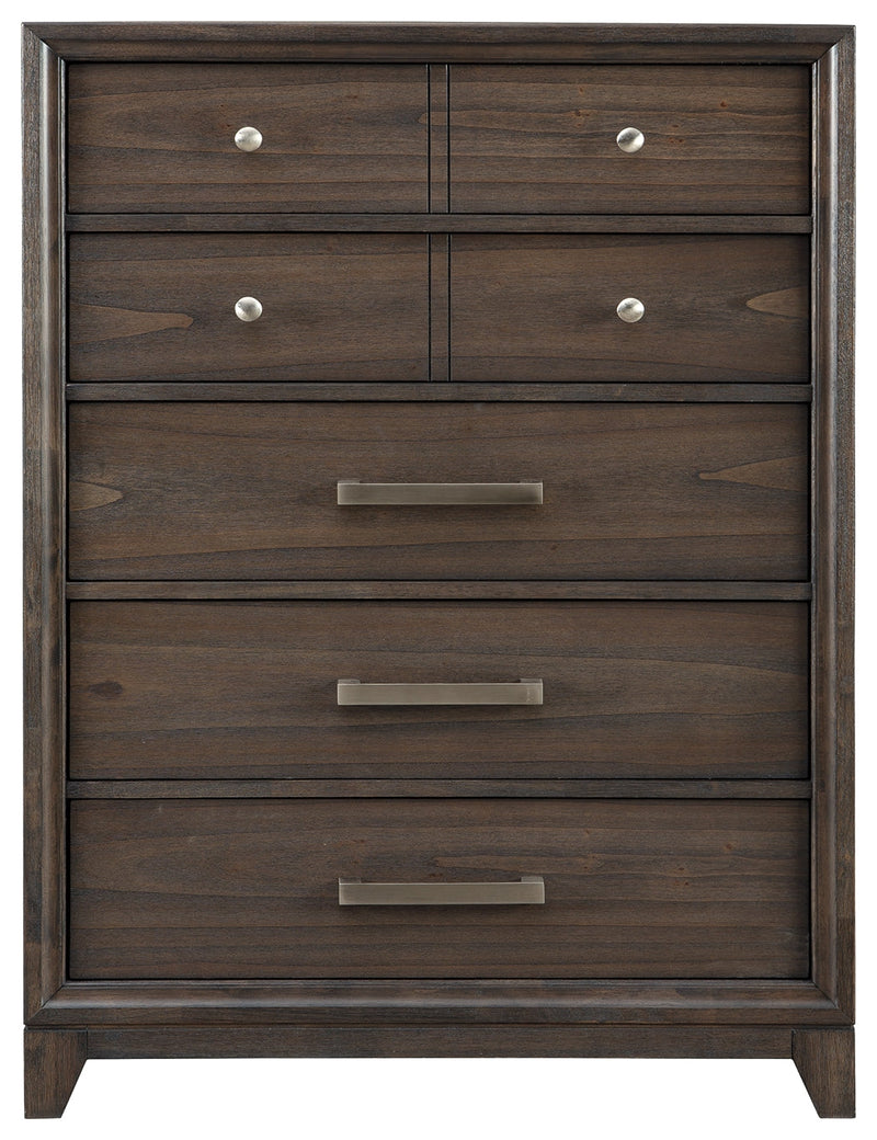 Brueban Brown Chest Of Drawers