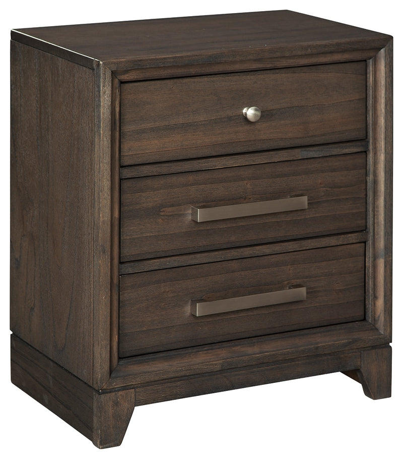 Brueban Brown Nightstand