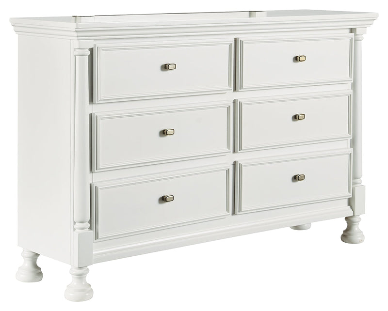 Kaslyn White Dresser