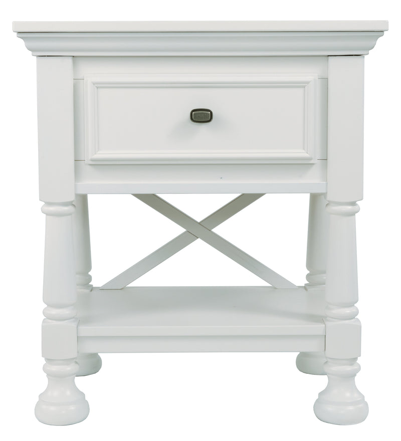 Kaslyn White Nightstand