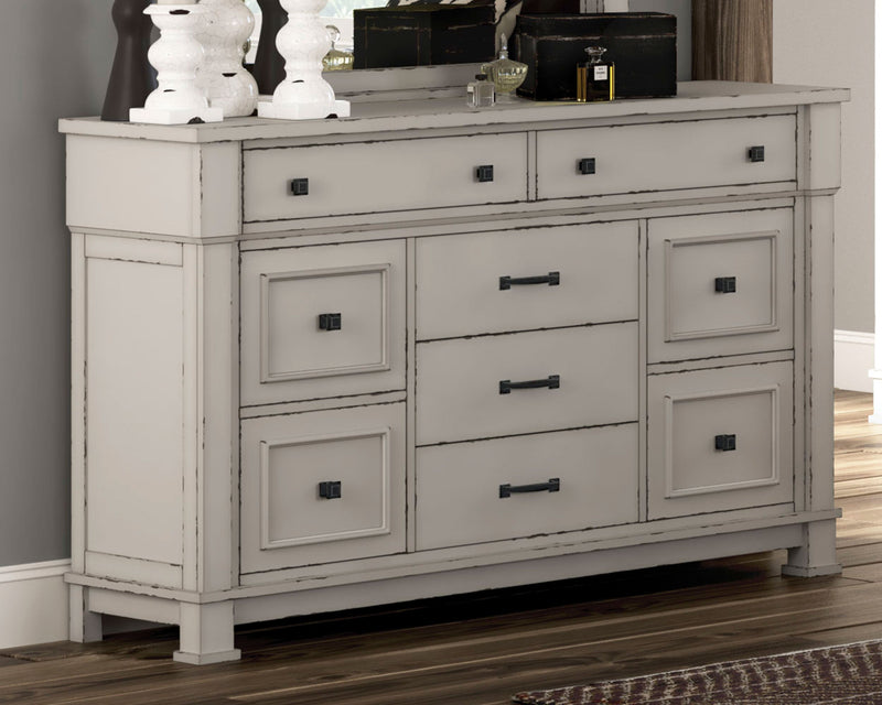 Jennily Whitewash Dresser