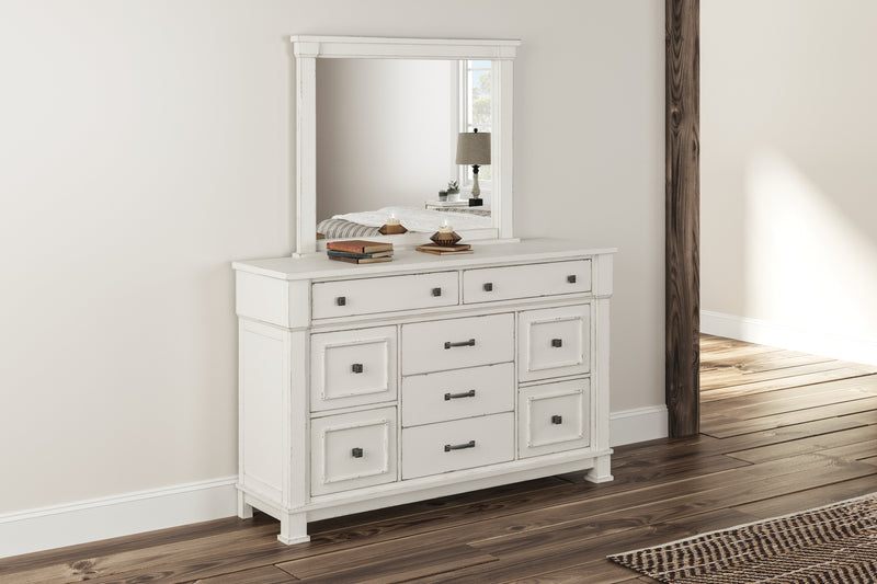 Jennily Whitewash Dresser