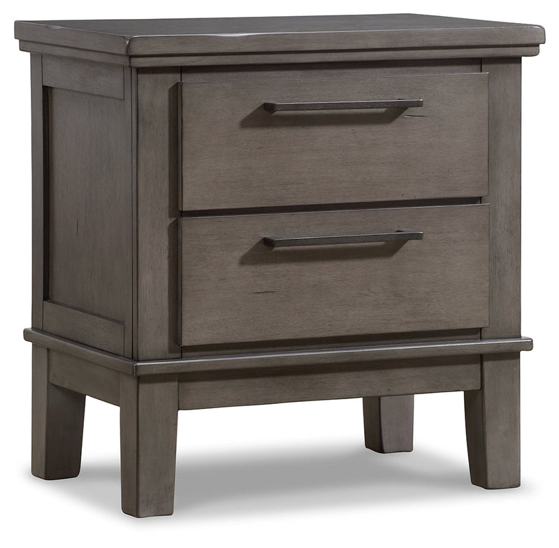 Hallanden Gray Nightstand