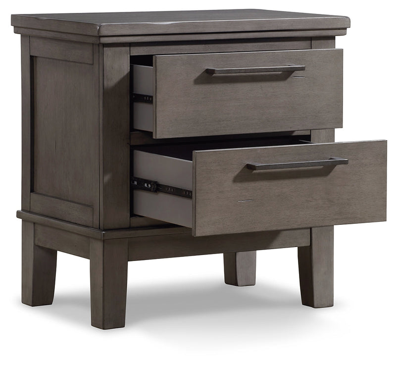 Hallanden Gray Nightstand