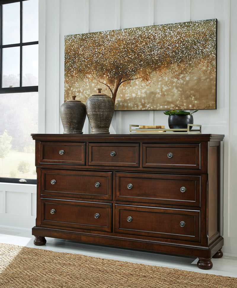 Porter Rustic Brown Dresser