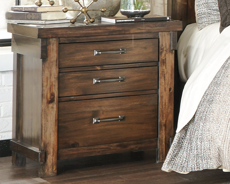 Lakeleigh Brown Nightstand