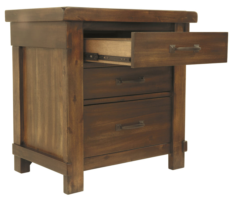 Lakeleigh Brown Nightstand