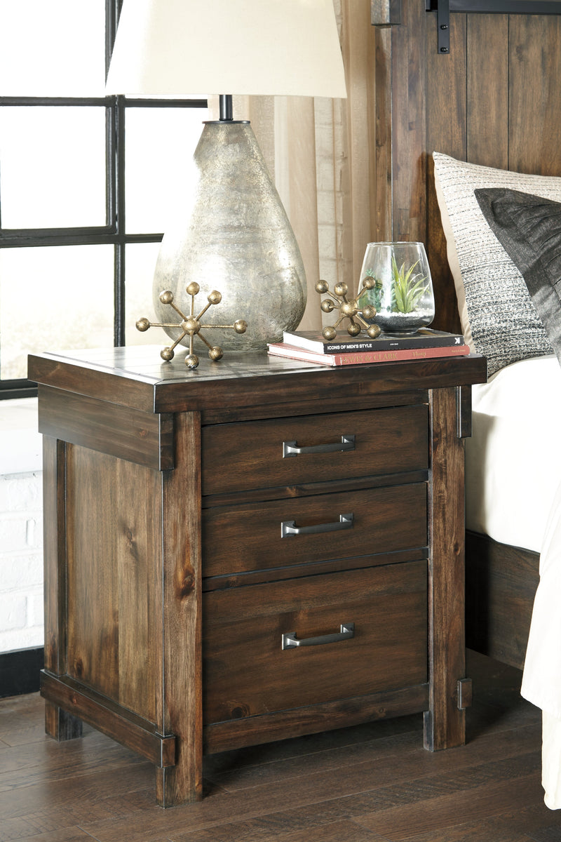 Lakeleigh Brown Nightstand